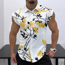 Débardeur à fleurs
