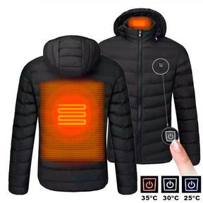 Veste chauffante imperméable