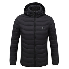 Veste chauffante imperméable